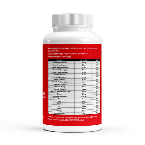aura™ Multivitamin Gummies – Energie, Immunstärke & Schönheit in 2 Gummies | 60Stk.
