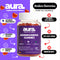 Aura™ Ashwagandha Gummies – Ruhe, Fokus & besserer Schlaf in 2 leckeren Gummies | 60Stk.